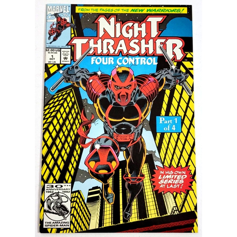 NIGHT THRASHER #1 (1992) / NM / LIMITED SERIES